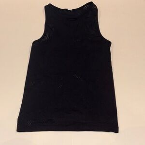 Sleeveless Black Top